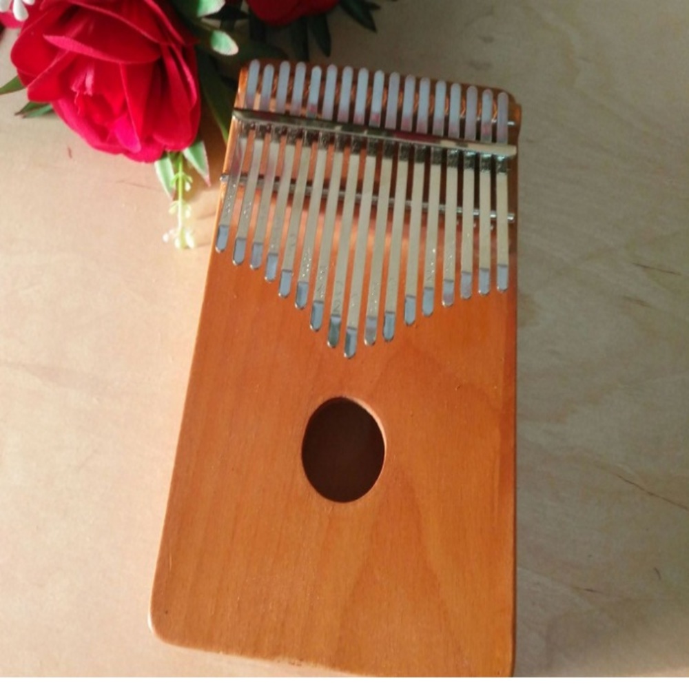 (HCM) DK07 - Đàn Kalimba 17 phím bằng gỗ - Đàn Kalimba Thumbs Piano (Tặng túi đựng đàn, full phụ kiện búa chỉnh âm, dán phím, khăn lau)