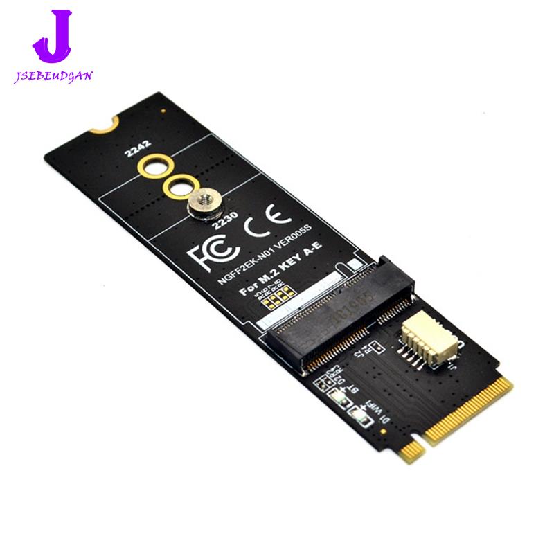 【Huang Li Electronics】1 Set M.2 KEY-M to KEY A-E/E Adapter Riser Card PCB Black for M.2 NGFF PCIE Protocol Wireless Network Card Module ราคา 174 บาท*ส่งฟรี
