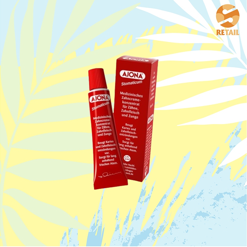 Kem đánh răng y tế cô đặc Ajona Stomaticum Đức 25ml