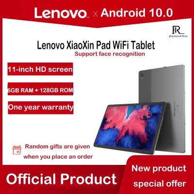 Lenovo XiaoXin Pad WiFi Tablet, 11 inch, 6GB+128GB, Face Identification, Android 10, Qualcomm Snapdragon 662 Octa Core, Support Dual Band WiFi & Bluetooth