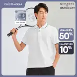 Áo POLO Nam Tay Ngắn GIORDANO Men vải Pique Trang trí viền gân Màu phối 10 màu thuận Mùa hè Thoáng khí 01011425