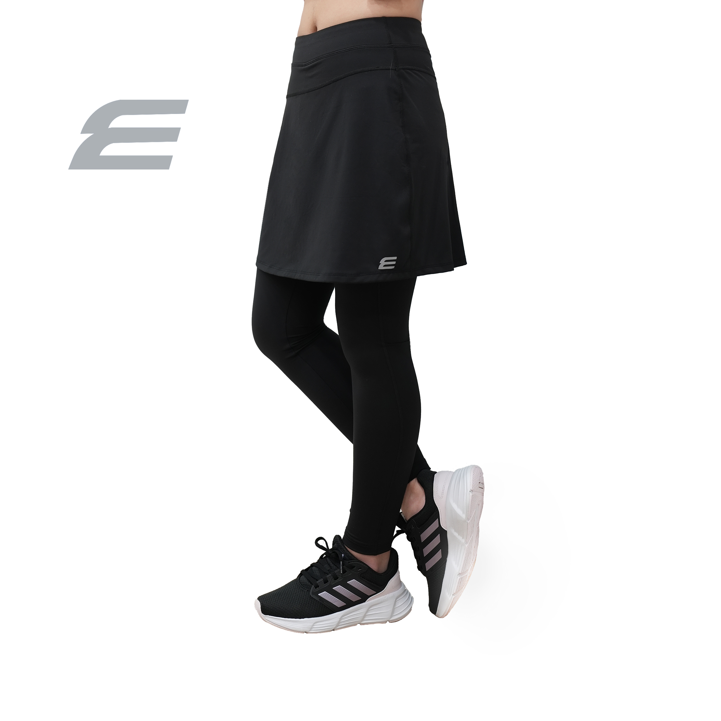 ELGINI E16198 Seluar Yoga Berskirt S-XXL | Skirted Yoga Pants