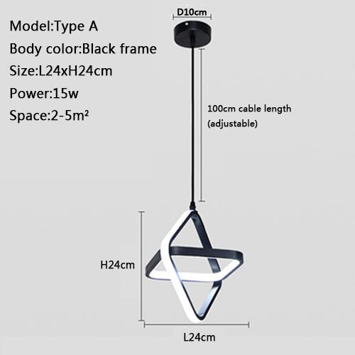 Hiện đại dẫn đèn có dây treo blackamp sáng tạo trắng đèn chùm đèn thả cho