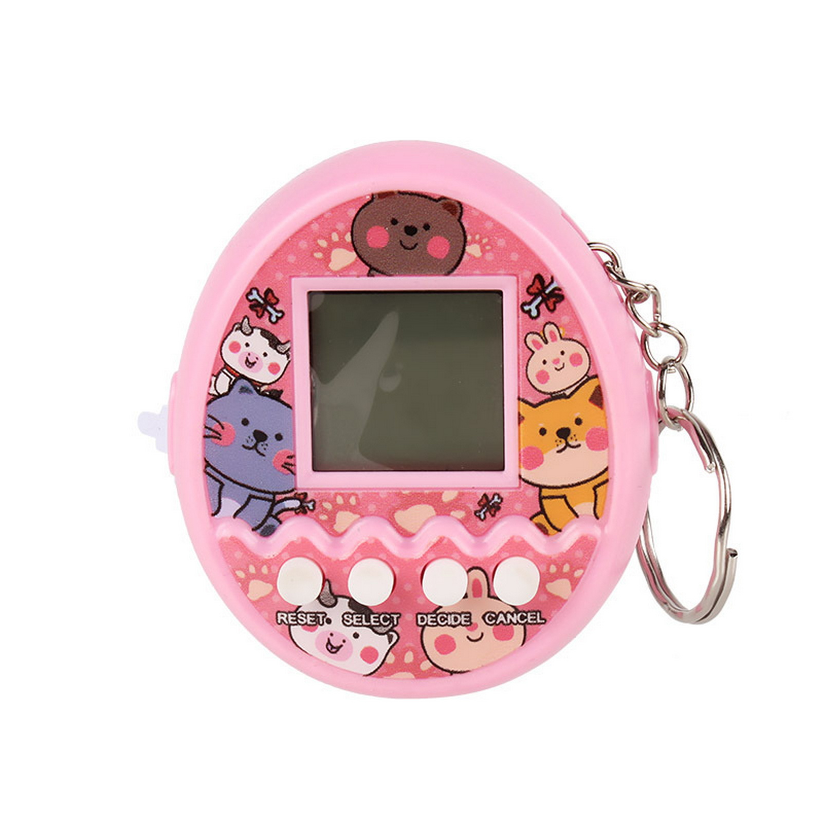 Mini máy chơi game cầm tay Đồ Chơi bảng điều khiển trò chơi di động Xách Tay Điện Tử thú cưng ảo Trò Chơi Giao Diện Điều Khiển đồ chơi móc khóa Cho trẻ em dễ thương in hoạt hình Pin Hoạt Động Kỹ Thuật Số Điểm Ảnh Động Vật Hoàn Hảo Cho Trẻ Em
