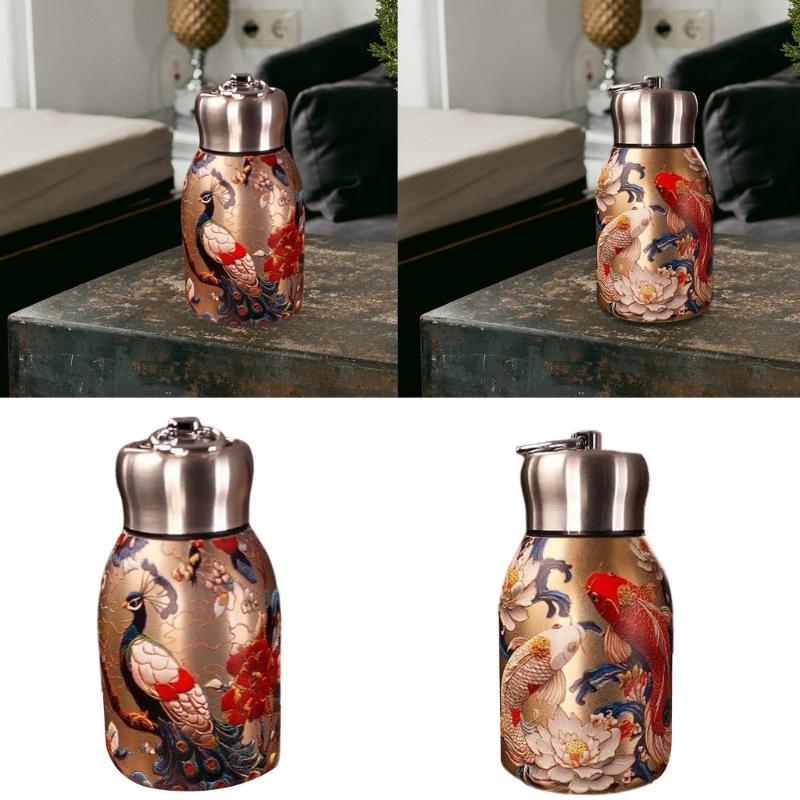 Thiết kế hoài cổ chai nước cách nhiệt 300ml công suất bền xây dựng Nắp chống rò rỉ 3 mô hình tùy chọn có sẵn
