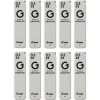 PILOT neox GRAPHITE Pencil Lead/0.3 0.4 0.5 0.7 0.9mm/H HB B 2B 3B/High-Purity Graphite/JP