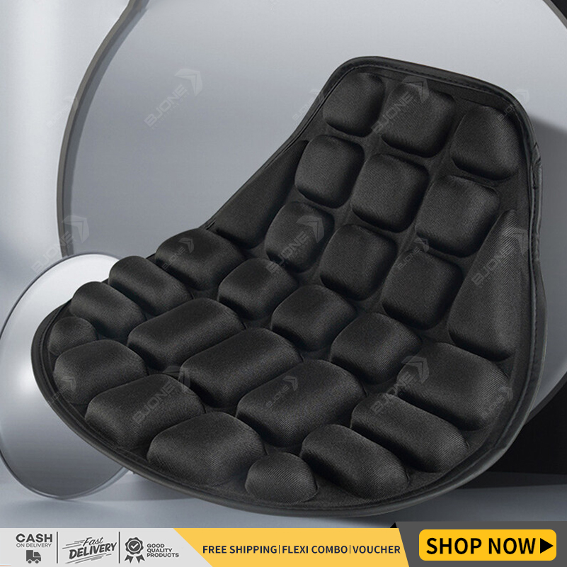 Electric Battery Car Breathable Shock-absorbing Cushion Pads Waterproof Motorcycle Seat Cushion