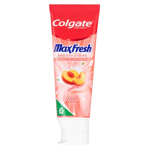 Colgate Max Fresh Toothpaste Peach Passion (100g)/Advanced Whitening Tartar Control (40g) (Imported)