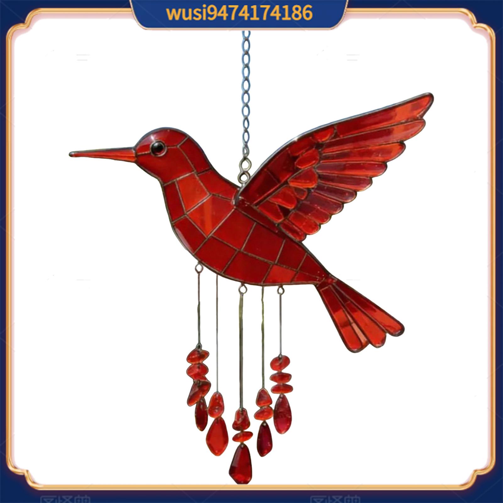 Housewarming Gift Chime Bird Wind Chime with Colorful Sea Glass – Weather-resistant Outdoor Home Decoration Soothing Peaceful Sounds for Garden Patio Balcony – Perfect Gift for Homes Giá  189,746 Đồng*Miễn phí vận chuyển