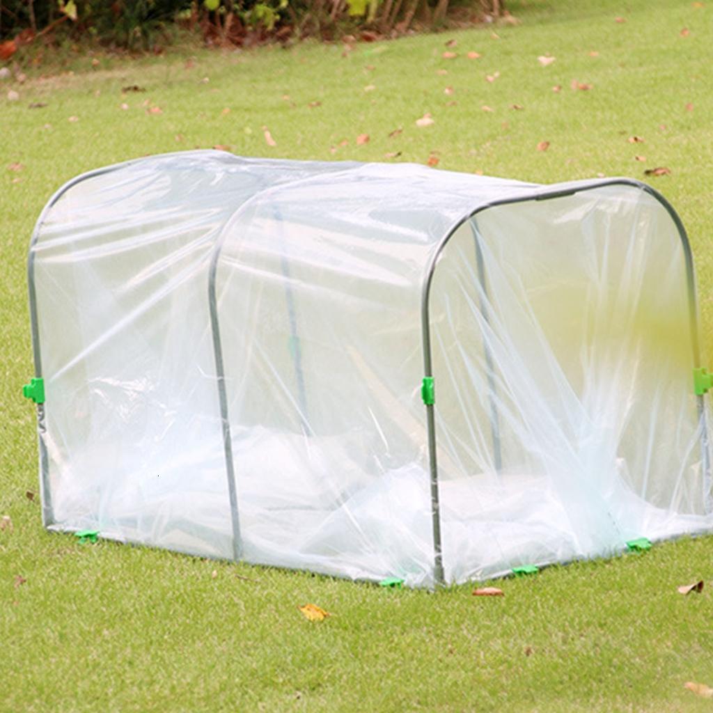 Xách tay mini nhà kính Frost bằng chứng khung thép cho nhà máy và rau quả