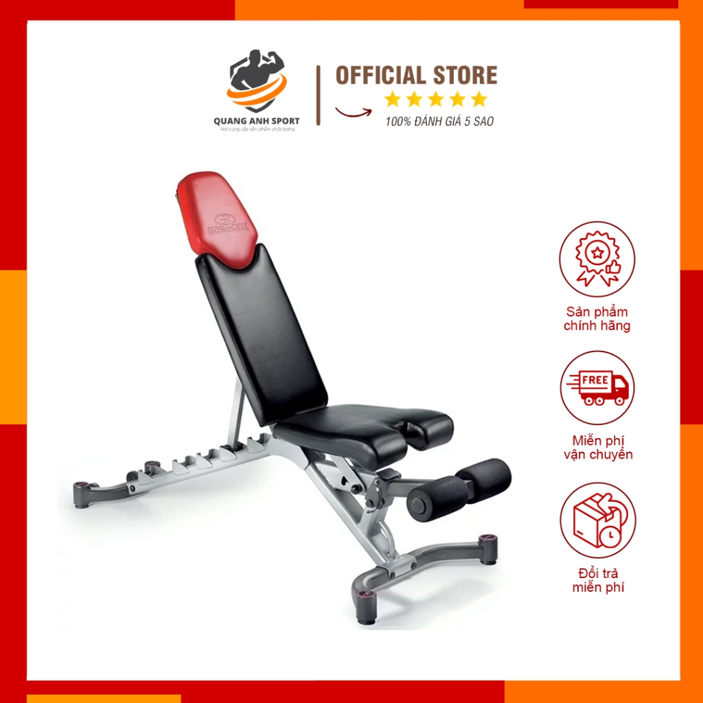 Ghế Tập Tạ Bowflex Điều Chỉnh Độ Dốc Dễ Dàng Nhập Khẩu Chính Hãng