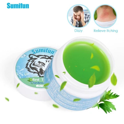 100% Original Herbal Green Ointment Painkiller Relief itch Ointment Ointment Anti Muscle Soothe Mosquito Pain