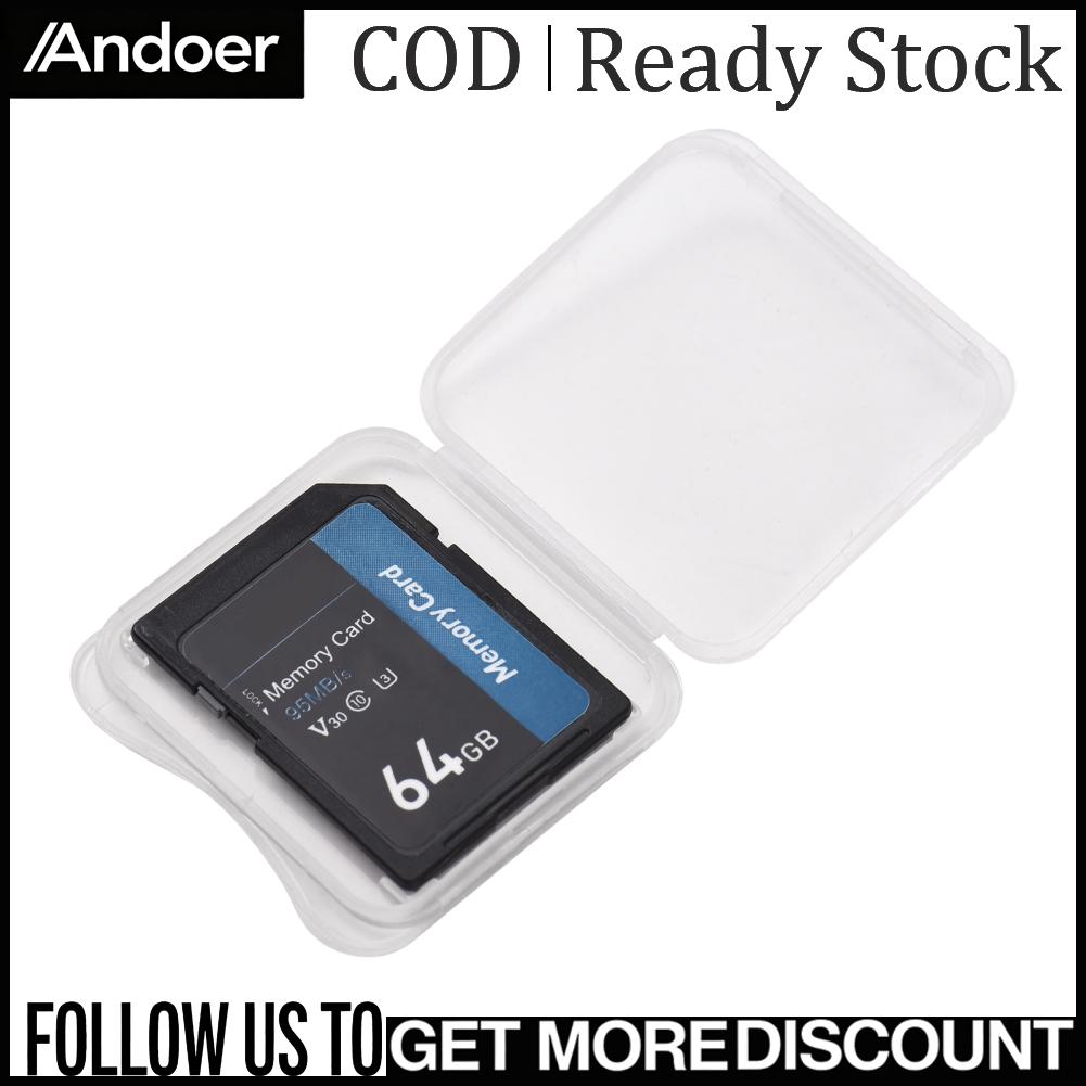 Ordro 64GB Thẻ nhớ V30 Class 10 Thẻ lưu trữ 95 MB/giây tốc độ cao cho Máy quay Máy quay video kỹ thuật số