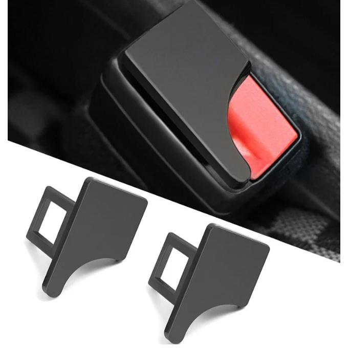 Universal Colokan Buckle Seatbelt Safety Seat Belt Buckle Hidden Stopper Metal Bunyi Alarm Klip Mobil Polos Hidden Rata Kecil Minimalis Penutup Lubang Seatbelt Buzzer Stopper Black Hitam Glossy Premium Insert Clip Pengganjal Sabuk Pengaman Kursi Penupang Harga 12,852 rupiah*Gratis Ongkir