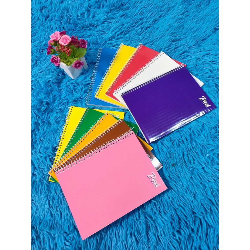 10 PCS PIXEL SPIRAL NOTEBOOK NOTEBOOK WITH SPRING
