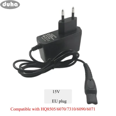 15V Charger Power Supply Adapter For Philips Electric Shaver HQ8505 6070 7310 6090 6071 EU Plug