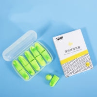 Calistouk mềm mại thoải mái PU miếng bọt biển bịt tai chống ồn tái sử dụng có thể giặt nút tai giảm tiếng ồn bền ngủ nút tai