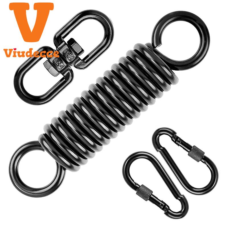 Swing Spring for Hanging Chair,with 2 Snap Hooks&360° Swivel Hook,Load Capacity 250Kg for Hanging Chair,Hammock,Yoga,Etc