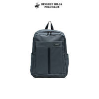 BEVERLY HILLS POLO CLUB Mens Backpack / Nylon / Black Grey / BHZ068N5N6