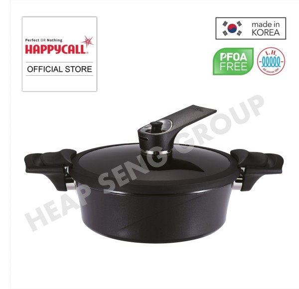 Happycall ZIN IH 24cm Vacuum Low Stock Pot - 3003-1297 Singapore