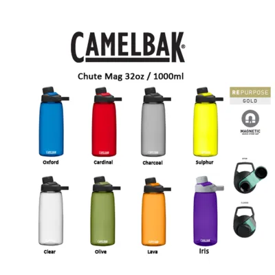 CamelBak Chute Mag Water Bottle BPA Free 1000ML