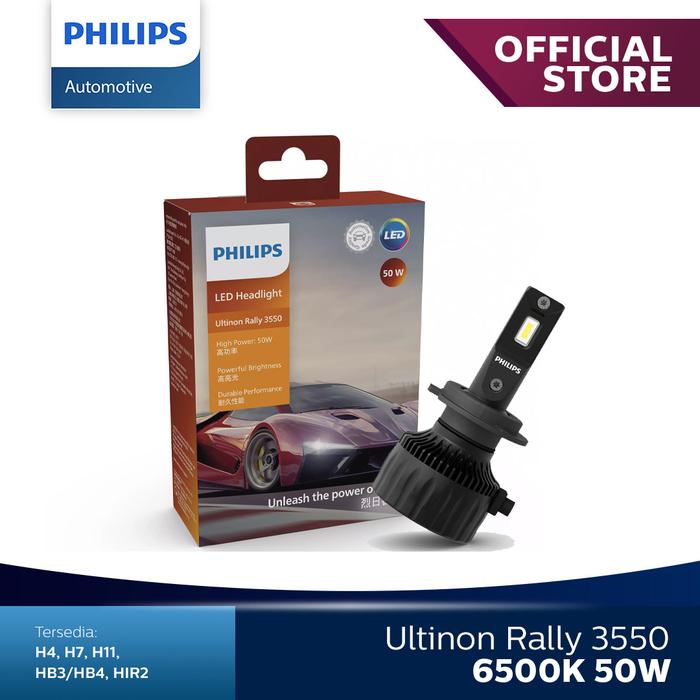 LED ULTINON RALLY 3550 H7 50WATT 6500K - 11972-Megavia Store Harga 1,490,000 rupiah*Gratis Ongkir
