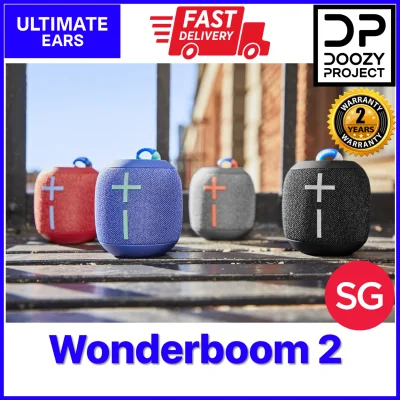 [SG] Ultimate Ears UE Wonderboom 2 - Waterproof Bluetooth Speaker (2 years SG UE warranty)