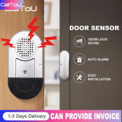 Calltou Wireless Door Sensor Siren Alarm - Home Security