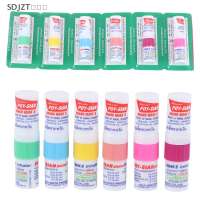 ZZ 6ชิ้นจมูก Inhaler รักษาหวัดและคัดจมูกพักสดชื่นบรรเทา