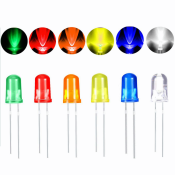 100pcs LED Diodes - Multi-Color F3 F5 for DIY Projects