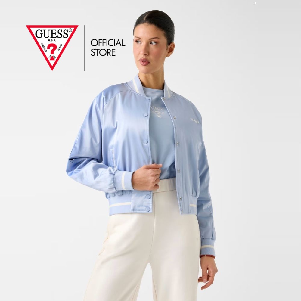 GUESS WOMEN JACKET V6RL02WL022 BLUE ราคา 3,995 บาท*ส่งฟรี