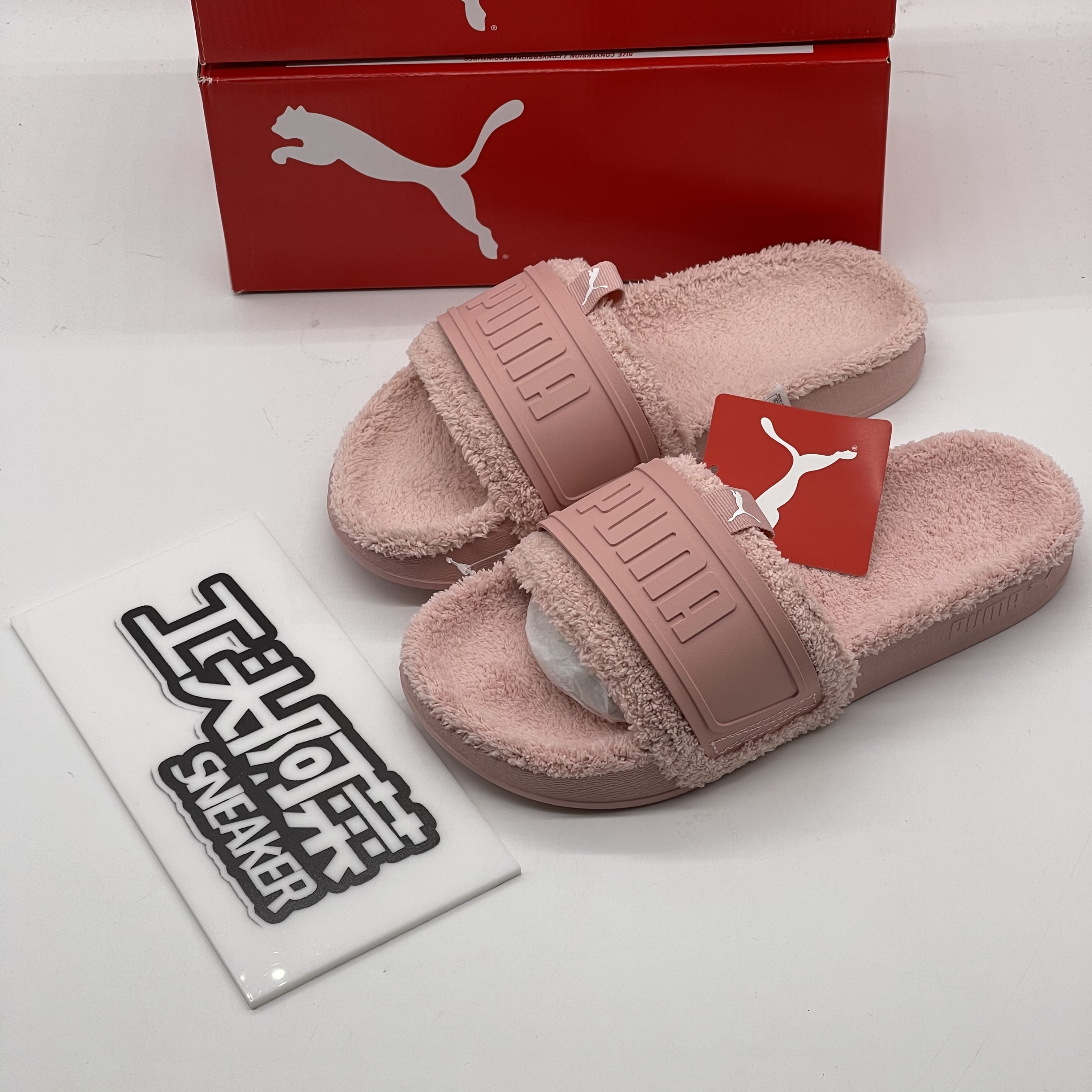 Puma furry clearance slides size 11