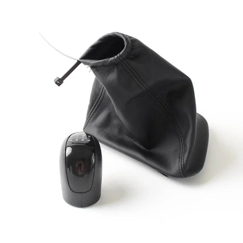 6 tốc độ xe Gear Shift Knob với Boot bìa đen cho  Benz Sprinter w906 2006 2018 Shifter LEVER gaiter Boot Knob đầu