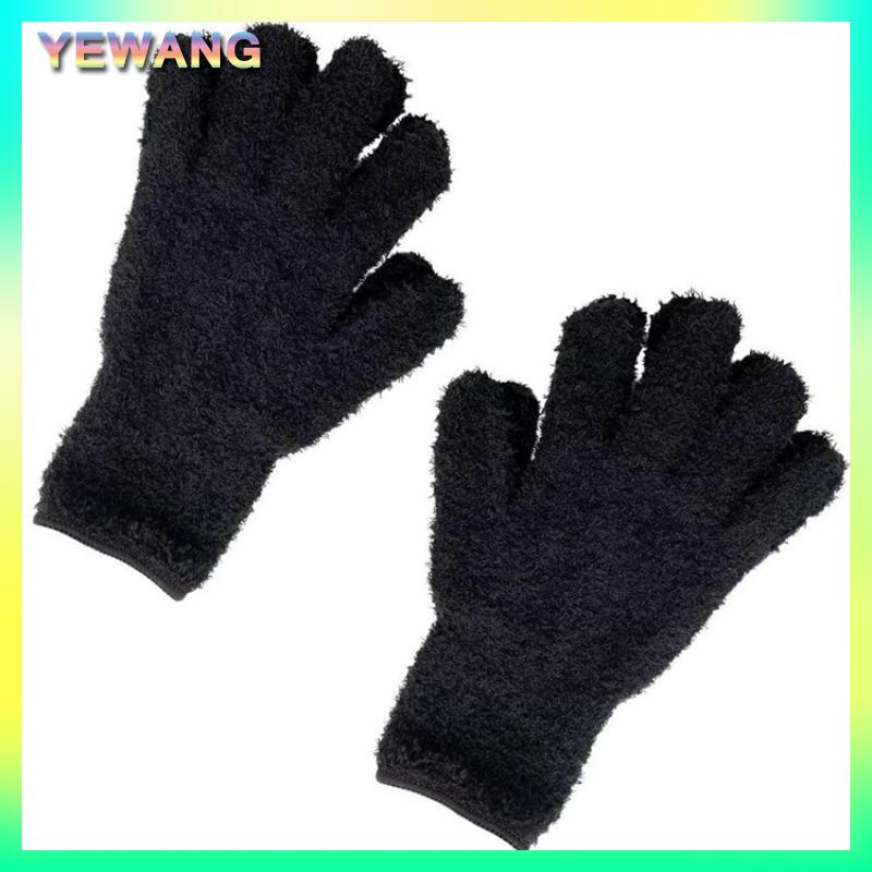 YEWANG Sợi nhỏ bụi Găng Tay-căng ra & thoáng khí làm sạch găng tay, không thấm nước cho xe ô tô, thuyền, rvs, hồ bơi, nhà, nhà bếp - 3