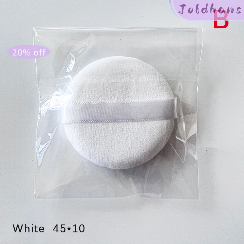 Joldhans Pha Lê Nhung Bột nền tảng Puff chuyên nghiệp hình tròn di động mềm mỹ phẩm Puff trang điểm nền tảng miếng bọt biển vẻ đẹp công cụ - 6
