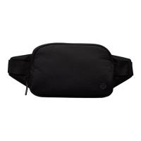 Lululemon Nylon With Recycled Polyester One Shoulder Crossbody Fanny Pack Unisex Black LU9BUCS-BLK