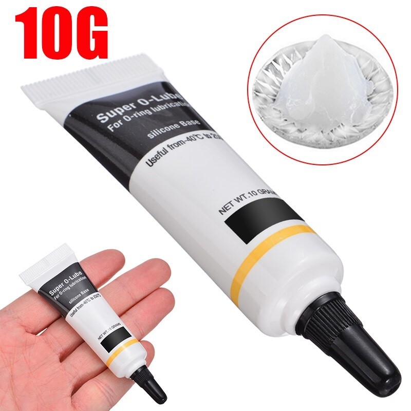 Tuýp 10gram Chất Bôi Trơn Mỡ Silicon Cấp Thực Phẩm Không Thấm Nước dùng cho thiết bị bếp, đồ chơi, gia dụng
