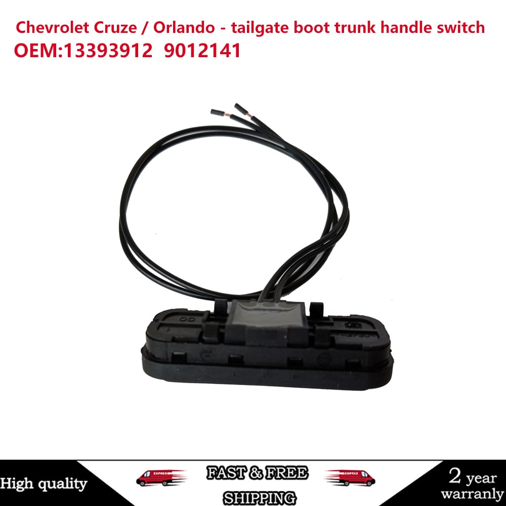 Công tắc cho Chevrolet Cruze/Orlando-CỐP phía sau công tắc mở thân cây phát hành liftgate Chốt đẩy nút 13393912 9012141