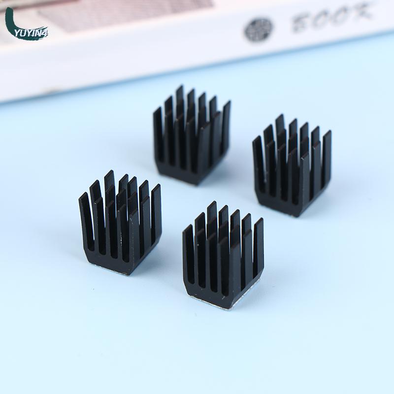 YUYIN4 4 cái 3D bộ phận máy in màu Xanh mô-đun điều khiển động cơ tản nhiệt với keo tản nhiệt