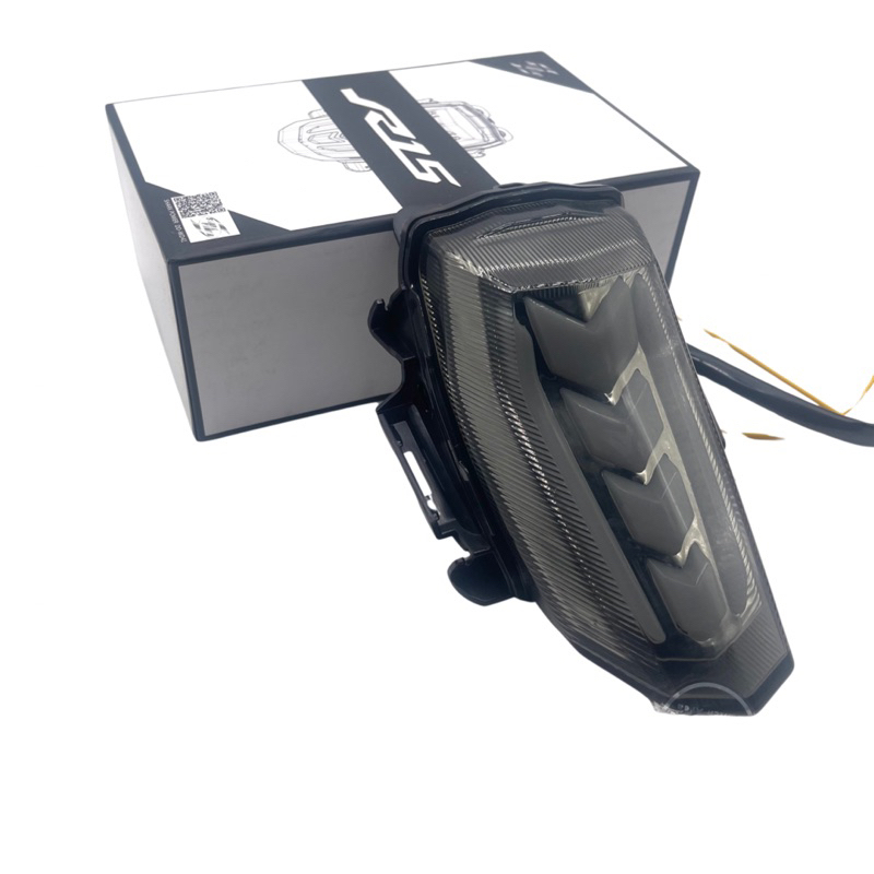 Đèn hậu R15V3 - R15V4 - R15V4M - R15M. Tích hợp xi nhan, CHÍNH HÃNG SHARK POWER