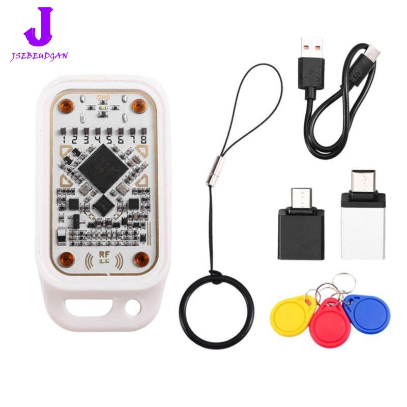 【Huang Li Electronics】Chameleon V3.0 RFID Smart Chip Emulator Reader NFC Read Writer 125K 13.56Mhz ID IC Smart Card Tag Copyer +3XUID Keychain ราคา 862 บาท*ส่งฟรี