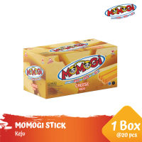 Momogi Stick Snack Makanan Ringan 4.5gr - Keju [1 Box - 20 Pcs]