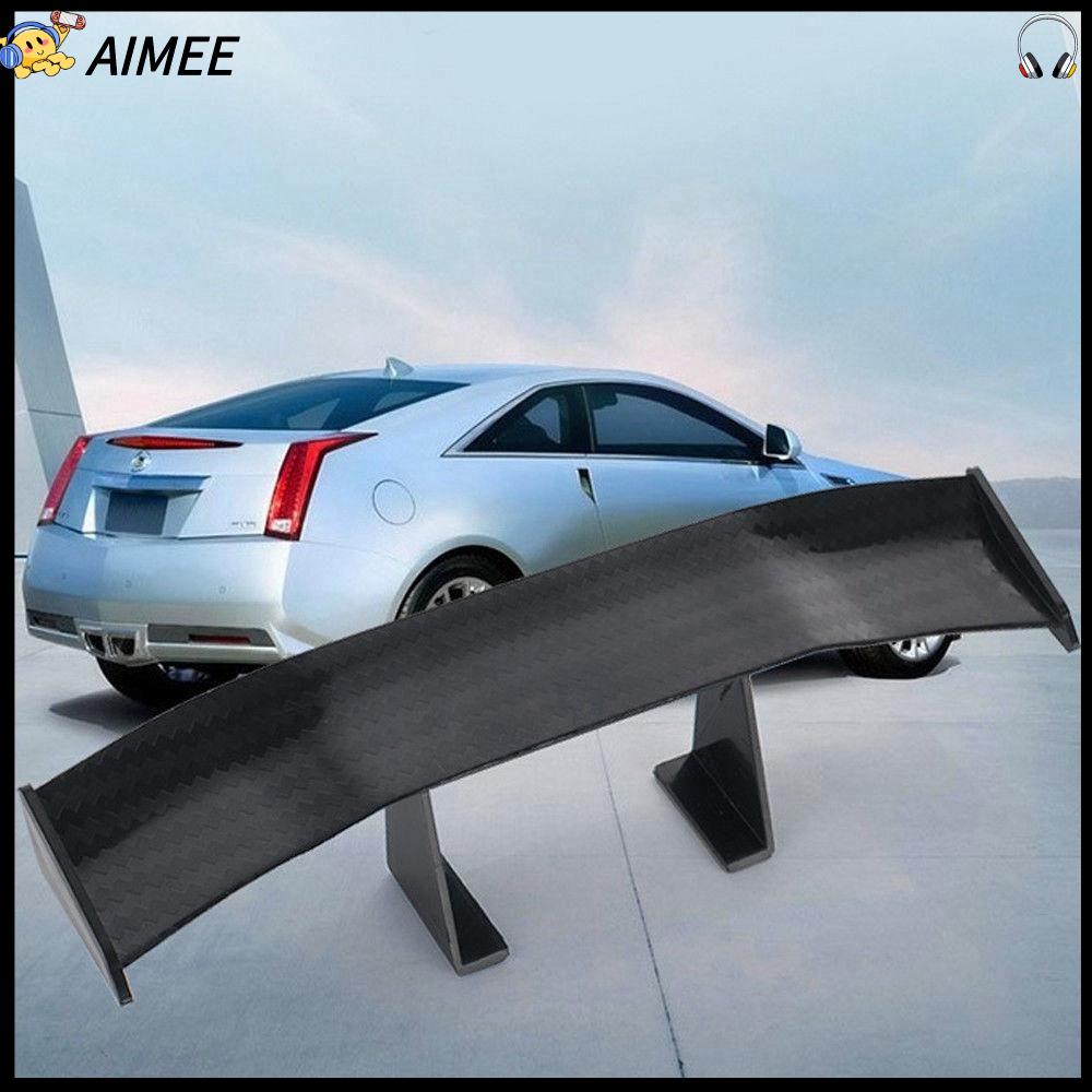 AIMEE  bức ABS Đen / Trắng / Đỏ / Xanh / Xám Sợi carbon Trang trí đuôi xe Spoiler nhỏ Cánh thân sau