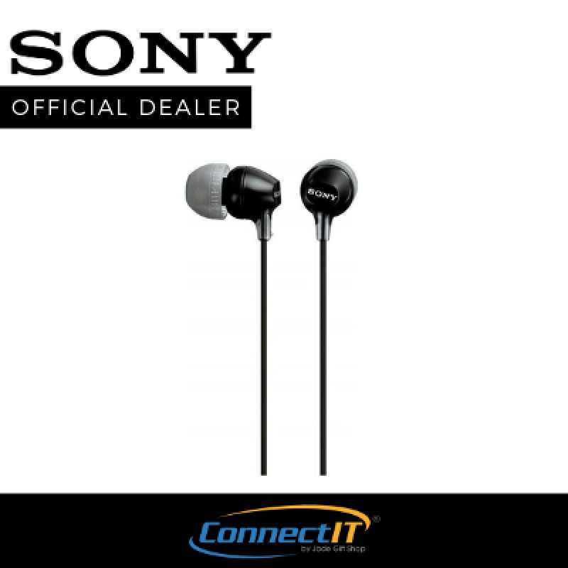 Sony MDR-EX15LP In-Ear Earphones With Comfortable And Secure-fitting Silicone Earbuds ( 1 Year Local Warranty ) Singapore