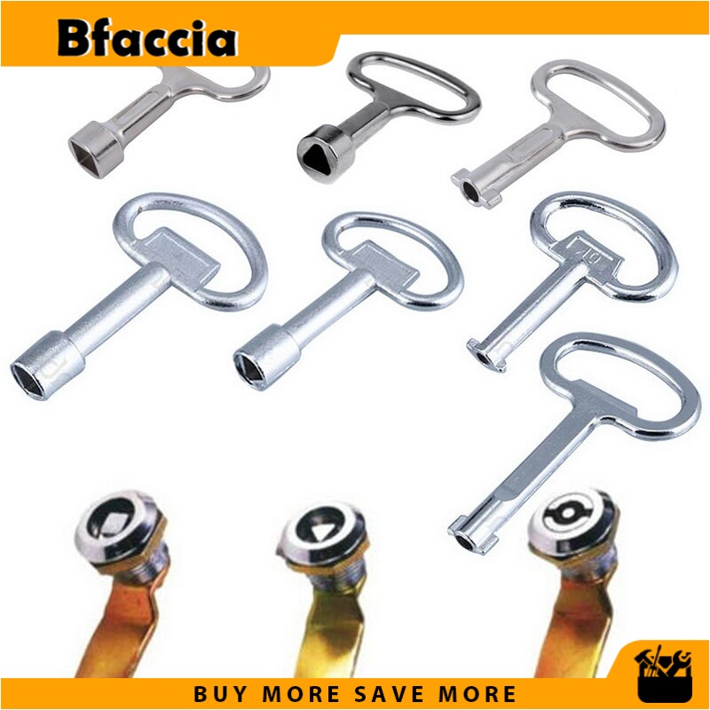 Bfaccia chìa khóa vạn năng tam giác/S/vuông cờ lê tàu điện ngầm tàu điện ngầm khóa chìa khóa cửa thang máy chìa khóa tủ điện chìa khóa