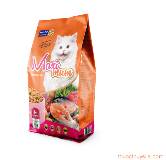 Thức ăn mèo Maximum 1kg
