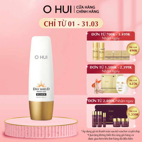 Kem chống nắng OHUI Day Shield Perfect Sun Black SPF50+ PA+++ 50ml giá rẻ