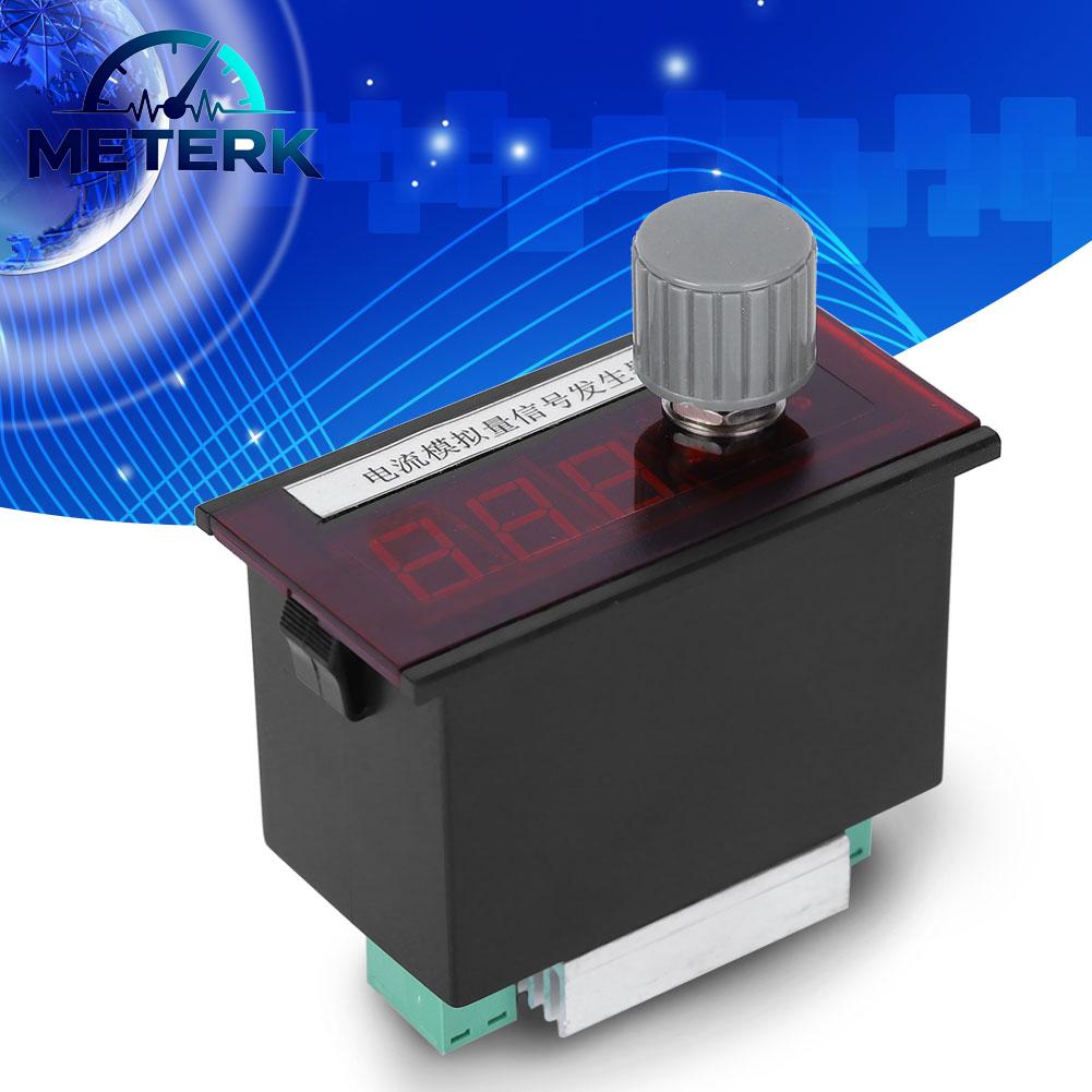 Meterk Màn hình hiển thị kỹ thuật số Máy phát điện hiện tại CS4100MA Điều chỉnh chiết áp đa vòng với núm lớn Giá 698,000 Đồng*Miễn phí vận chuyển