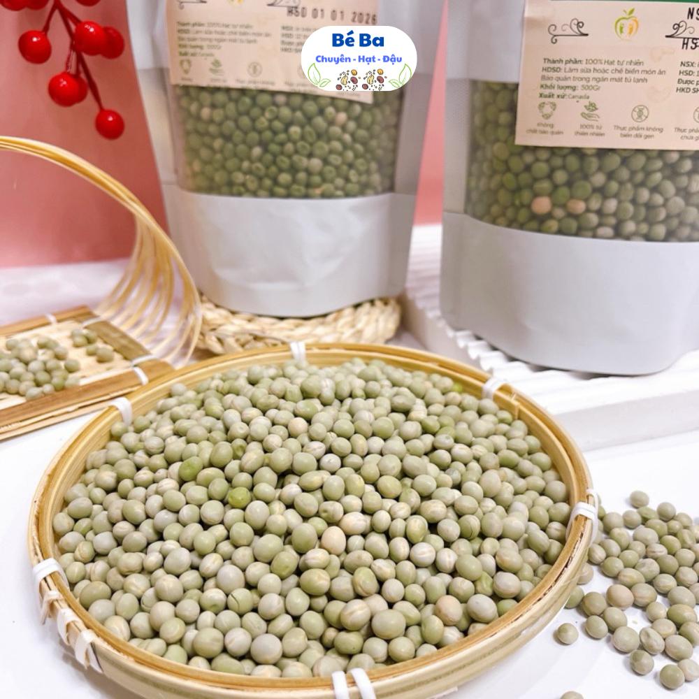 Đậu hà lan xanh sống hữu cơ hàng nhập  CANADA