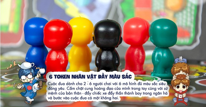 Board Game Lớp Học Mật Ngữ - Cuộc đua sao chổi (phiên bản đặt biệt có Chữ ký tác giả)